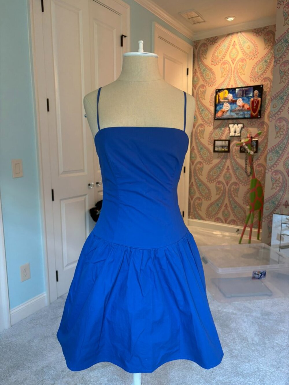 Susana Monaco Women's Blue Dress - Picture 3 of 4